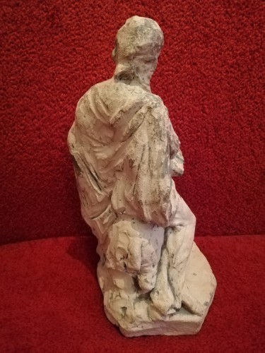 Sculpture de St Jérôme 17e siècle - Galerie PLA