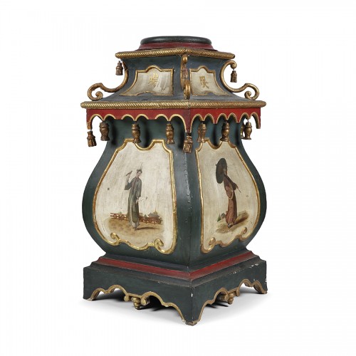 Gaine peinte, Italie 19e siècle - Objet de décoration Style 