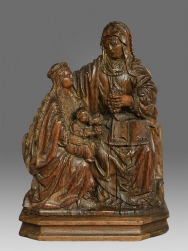 Saint Anne with Mother of God and Child circa 1520 - Renaissance