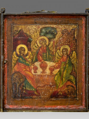 Icon Triptych Russia Nevyansk Monastery - Louis XIII