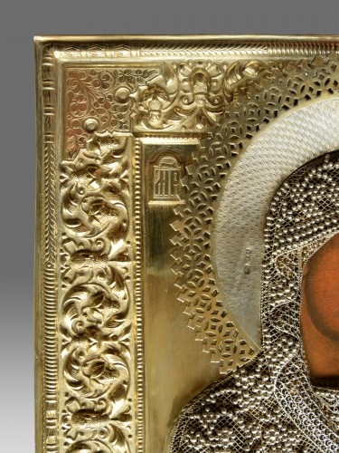 Art sacré, objets religieux  - Icone Mère de Dieu Iverskaja