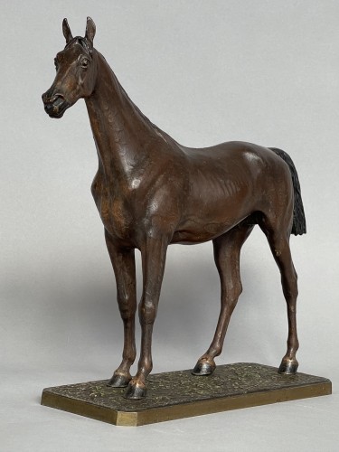 XIXe siècle - Cheval en bronze de Vienne 19e siècle