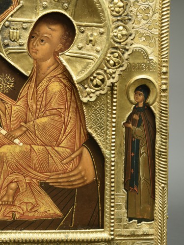Icône de la Mère de Dieu de Tikhvine - Galerie Puch