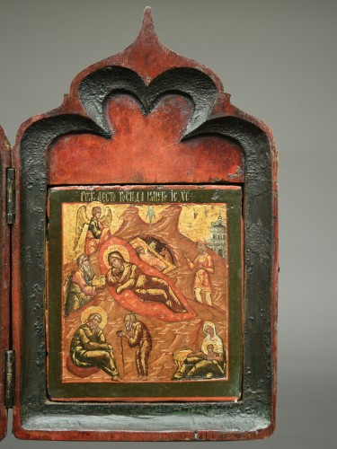 Icon Diptych Russia 18th century - 