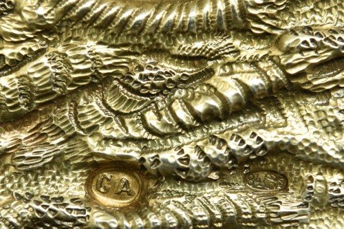  - Icône Croix avec riza argent vermeil émaillé 19e siécle Kasteel de Wijenburgh