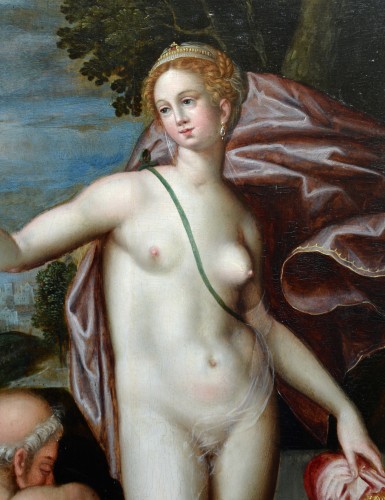 Paintings & Drawings  - Allegory with Juno and Saturn