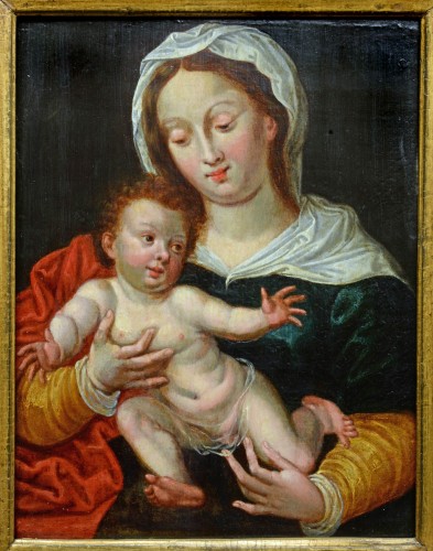 Maria with the Child - Paintings & Drawings Style Renaissance