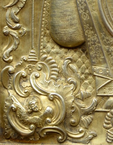 Louis XIV - Icône Vierge de Signe vers 1650-80