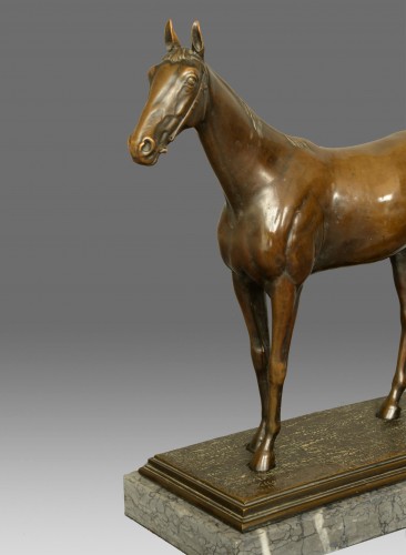 Sculpture Sculpture en Bronze - Otto Rasmussen (1845-1912) - Cheval en Bronze