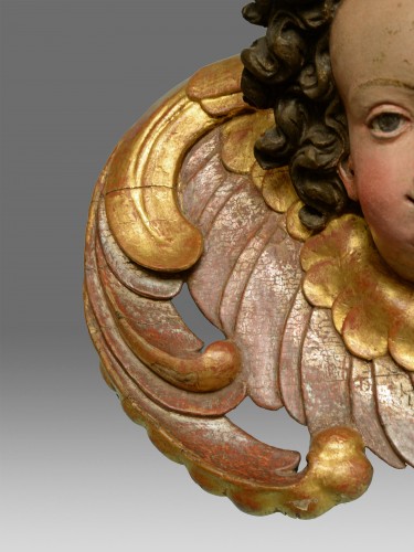 XVIIe siècle - Tête d'ange vers 1630 - David Zürn 1598 - 1666