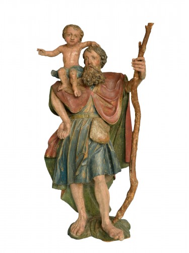 Sculpture of Saint Christophe Renaissance