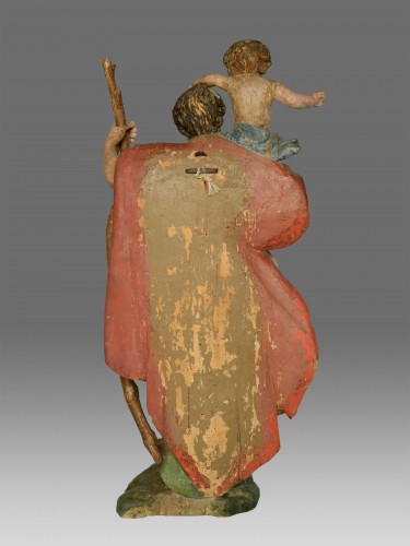 Sculpture  - Sculpture of Saint Christophe Renaissance