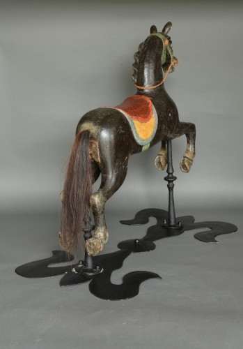 Objets de Curiosité  - Cheval de carrousel, Allemagne du sud seconde moitié du 19e siècle