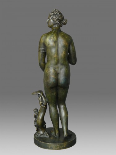 Sculpture Sculpture en Bronze - Venus Medici Rome vers 1780