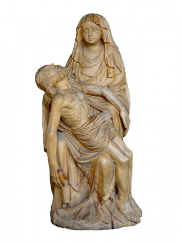 Late Gotic Pieta Sculpture