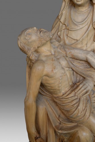 Late Gotic Pieta Sculpture - 