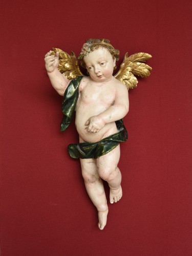 Sculpture  - Baroque Angels sculpture circa 1740-60