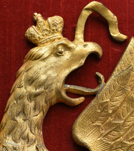 Collections Armes & Souvenirs Historiques - Emblème Tsariste / Blason du Tsar Alexander II 1855-81 Armoiries Russie