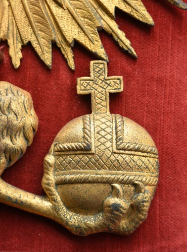 Napoléon III - Emblème Tsariste / Blason du Tsar Alexander II 1855-81 Armoiries Russie
