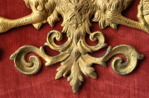 Antiquités - Emblème Tsariste / Blason du Tsar Alexander II 1855-81 Armoiries Russie