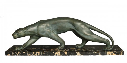 Panthere en bronze vers 1930 Secondo