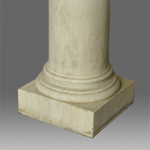 Antiquités - Bust in marble Venus of  Milo Carl Voss Rome 1873