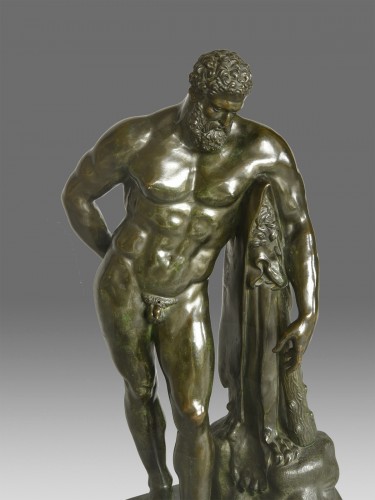 Hercules Farnese Italy about 1860 - Sculpture Style Napoléon III