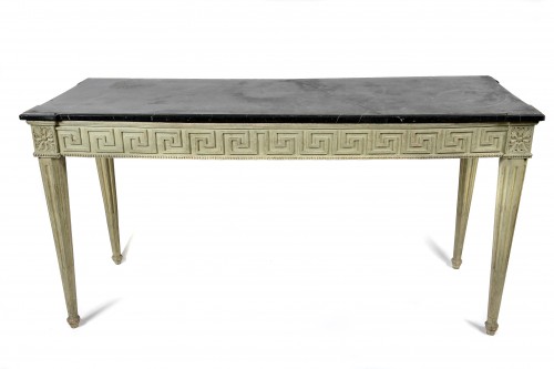 Antiquités - Paire de consoles Louis XVI