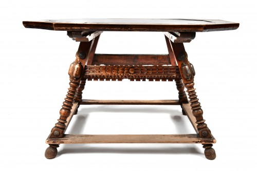 Table Suisse de changeur, début XVIIIe siècle - Mobilier Style Louis XIV