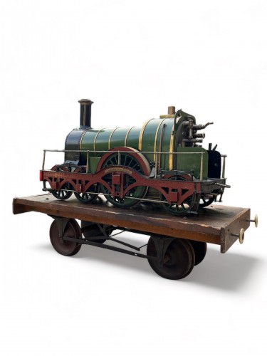 Antiquités - Locomotive à Vapeur jouet train