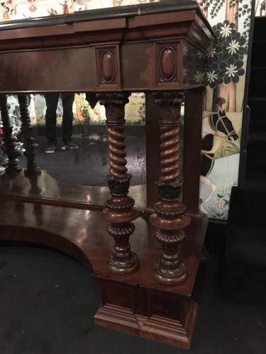 Mobilier Console - Console en acajou, milieu du XIXe siècle