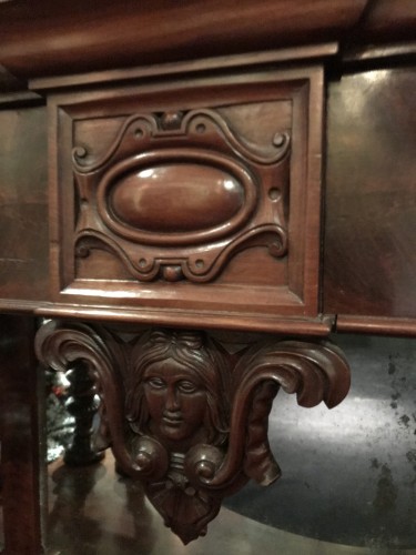 Console en acajou, milieu du XIXe siècle - Jean-François Régis