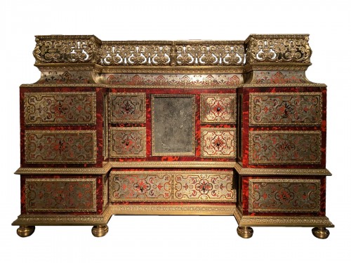 Cabinet en marqueterie Boulle, première partie du XIXe siècle