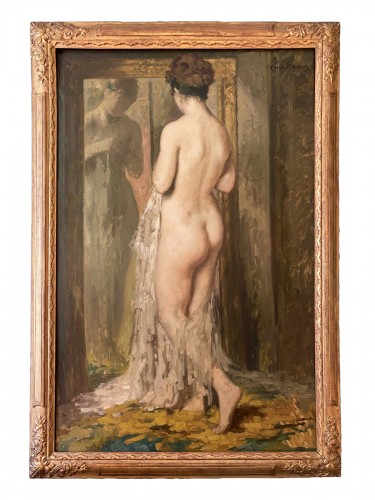 Nu devant le miroir - Emile Baes (1879-1954)