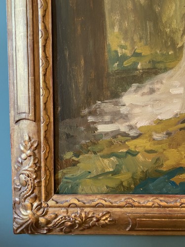 Nu devant le miroir - Emile Baes (1879-1954) - Jean-François Regis