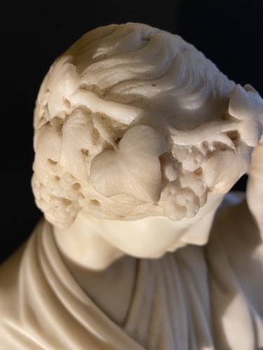 Sculpture Sculpture en Marbre - Bacchus et Ariane