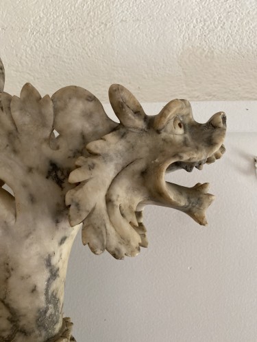 Decorative Objects  - Pair of ewers in alabaster