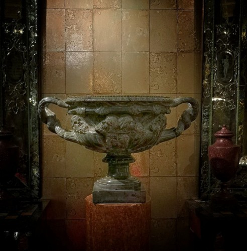 Vasque en serpentine, Italie début XIXe siècle - Napoléon III