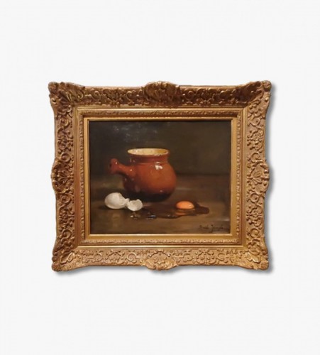 Nature morte à l'oeuf - Joseph BAIL (1862-1921) - Galerie Saint Martin