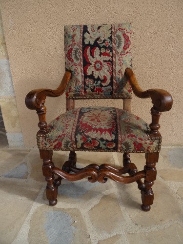 Sièges  - Fauteuil d'enfant, époquie Louis XIV