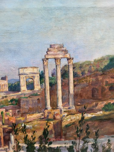 Paintings & Drawings  - The Roman Forum -  Henri HAVET (1873-1913)