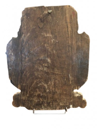 Art sacré, objets religieux  - Saint Sébastien en bois,  début 17e siècle