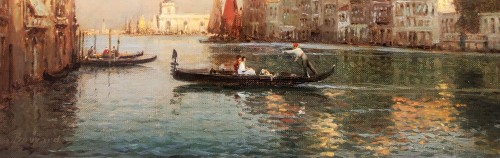 Paintings & Drawings  - Venice and the Salute - Antoine BOUVARD (18470-1955-56)
