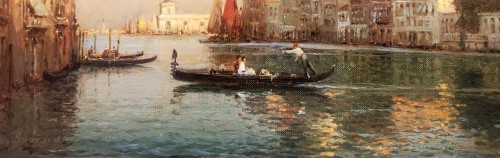 Tableaux et dessins  - Venise et la Salute - Antoine BOUVARD (18470-1955-56)