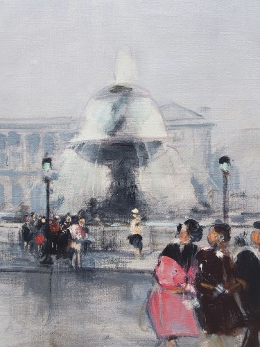 Paintings & Drawings  - Place de la Concorde - Jules René Jules René HERVE ( 1891-1987)