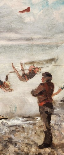 L'arrivée de la tempête - Joseph FAVEROT (1862-1918) - Galerie Saint Martin