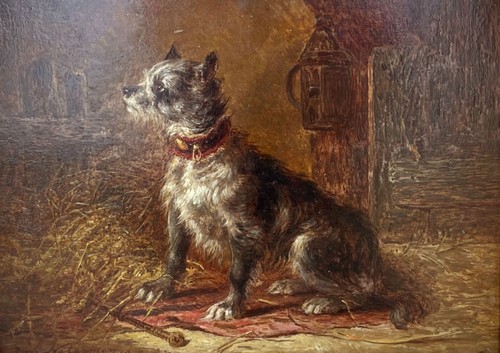 Dog -  Zacharie NOTERMAN ( 1824-1890) - Paintings & Drawings Style 