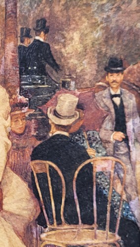 Antiquités - L'heure du Thé et la Partie de Croque - Fransico Miralles y GALUP (1848-1901)