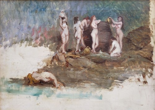  Nude - Paul Désiré Trouillebert (1829-1900) - Paintings & Drawings Style 
