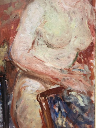 XXe siècle - Les modèles nus dns l’atelier, daté 1926 - Jacques Emile BLANCHE (1861-1942 )